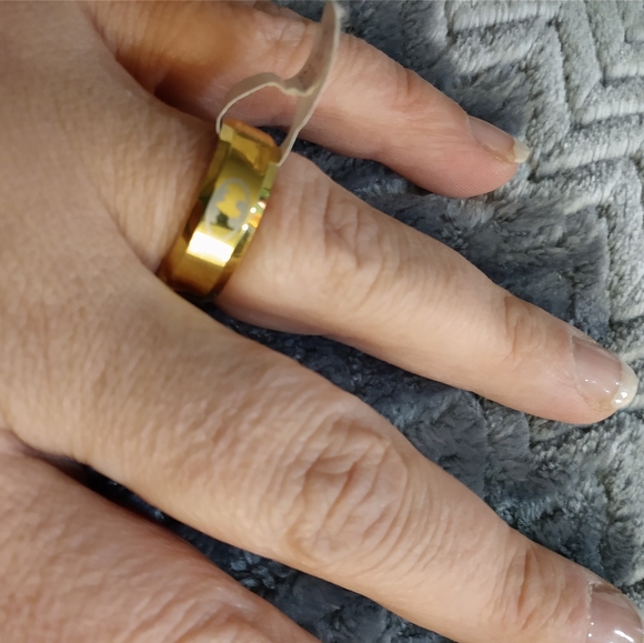 Nwt Men's Stainless Steel Titanium Batman ring - Picture 6 of 6